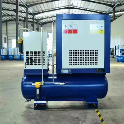 15KW 16bar large brand laser cutting machine dedicated air compressor frequency conversion screw integrated machine
