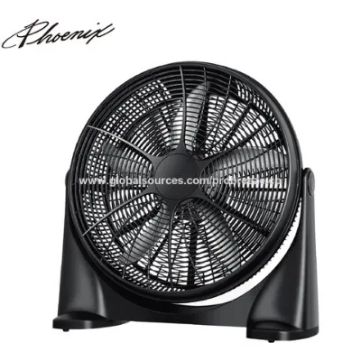 OEM 5 blades Electric 20 inch oscillating box fan with two hours timer for home office use