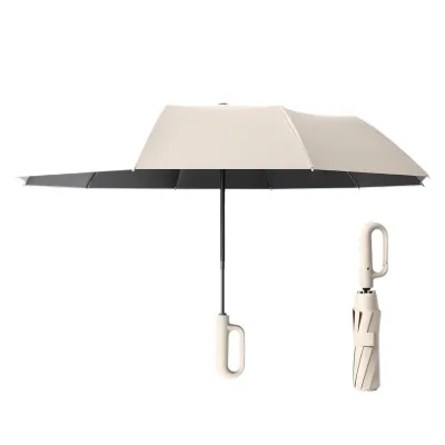 Automatic Umbrella with Thickened and Enlarged Wind-resistant Ring Buckle, Sunshade Umbrella, Cross-border Umbrella Wholesale