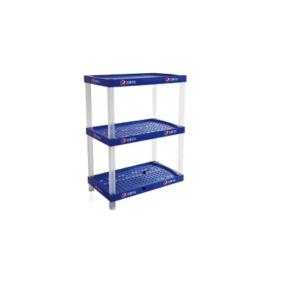 Professional Customized Special Plastic Display Stand and Rack Supermarket Shelves