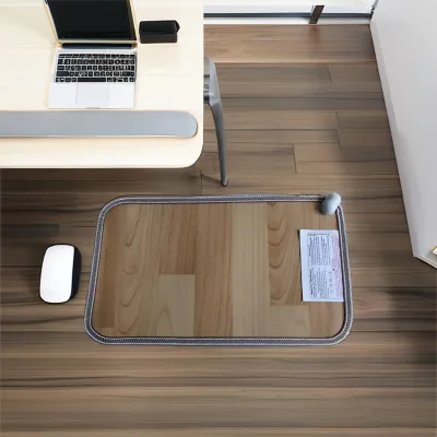 Anti-slip Floor Leather Infrared Heating Mat Carbon Heating Mat for Warm You Foot