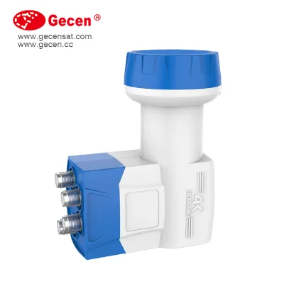 Gecen Quad Lnb Universal High Gain and Low Noiseku Band 4 Output Lnbf GKF-2034