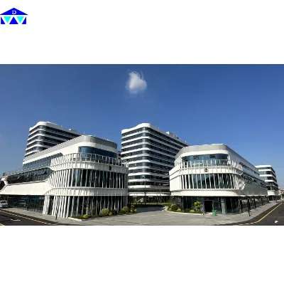 Commercial Center Steel Structure Building Made with Environmental Protection Materials
