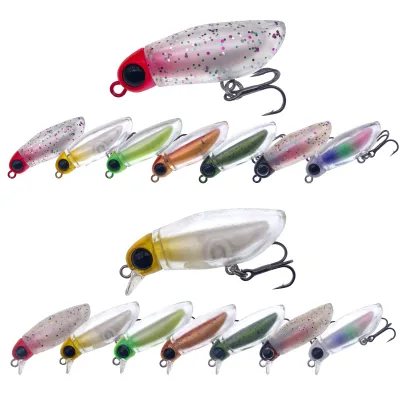Mini Hard Bait Topwater Pencil Suspending Minnow Trout Bass Freshwater Fishing Tackle Minnow Pencil Fishing Lure