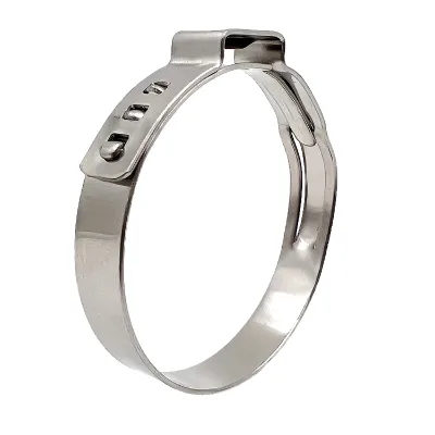 High Quality 6.5mm to 120mm SS304 Stepless Single Ear Hose Clamp Stainless Steel Adjustable Ear Hose Clip Single Ear Clamp