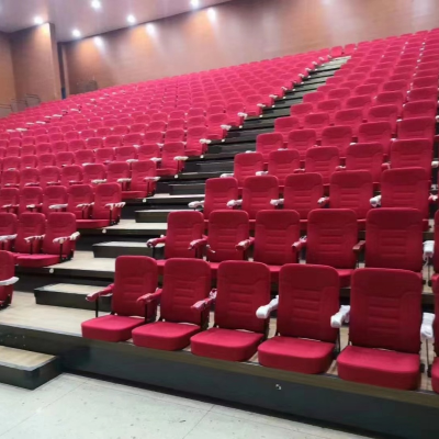 Manual Telescopic Bleachers Backrest Basketball Bleacher Grandstand Retractable Bleacher