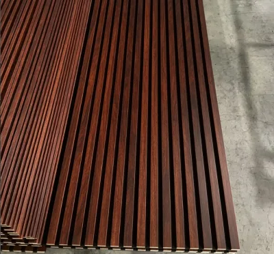 Polyester Fiber Akupanel 3D Slat Eco-Friendly Modern Acoustic Panel with 3D Model Design for Hotels and Studios