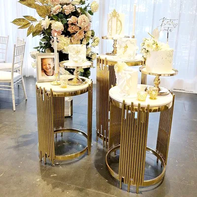 Luxury Metal Wedding Arch Backdrop Stand Square Iron Frame Flower Stand for Christmas Event Decoration Golden Finish SHJY Brand