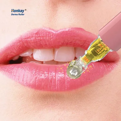 Fashion Personal Hair Beard Skin Oil Serum Hydra Needles 105 Microneedles Injection Titanium Needle Aqua Micro Derma Roller