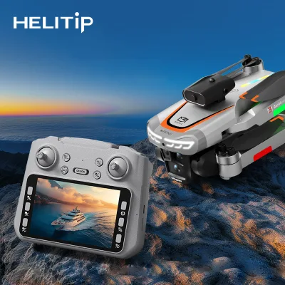 Beginner M3 Drone 4.3 Inch Screen Obstacle Avoidance 5G Wifi Camera Rc Uav Flying Drone Toys for Kids
