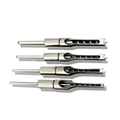 CHAJANE HSS Carbide Twist Drill Bit Set 6-25mm Metric Square Shank Woodworking Hole Cutter for MDF Plywood and Solid Wood