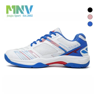 OEM Factory Professional Quality Badminton & Pickleball Shoes Shock Absorbing Mesh Design for All Seasons Padel Shoes