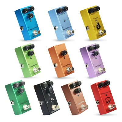 Factory Guitar Effect Pedals Electric Mini Single Type True Bypass US Dream Fuzz Digital Delay Crunch Distortion Tremolo