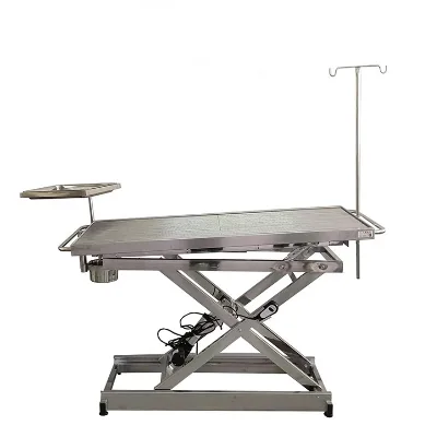 Stainless Steel Lifting Adjustable Angle Animal Surgical Table for Animal Hospital