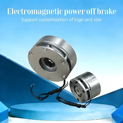 DC24V Industrial Electromagnetic Slewing Motor New Condition with Power-Off Brake Fail-Safe Feature and Bearing Core Component