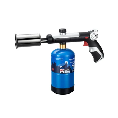 Debang Multi Functional One Click High Temperature Propane Cooking Blow Torch Gun Safety Lock Fire Pit Outdoor Cigarette