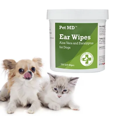 Custom Brand Soft Pet Wet Wipes Daily Household Cleaning Solution for Cats and Dogs Ear Cleaning Wipes