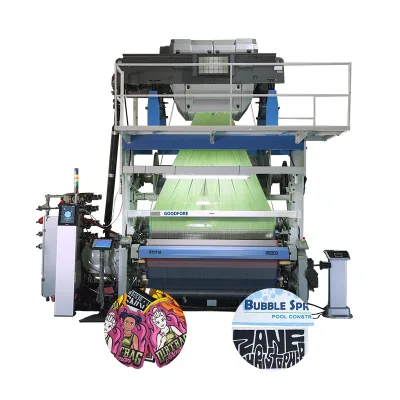 Slitting Garment Straching Mini Label Making Production China Clothes Embroidery Cut Shirt and Woven Label Machine for Clothing