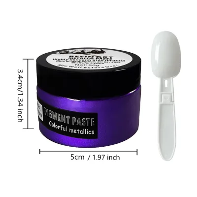 50g Jar High Pigment Colour Compound Sediment-Free Epoxy Tinting Cream for Commercial Resin Crafts