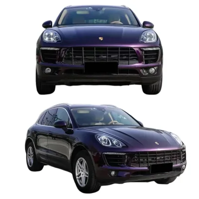 Euromaster Body Stickers PET TPU 7.5mil High Glossy Crystal Self-adhesive 5 Year Warranty Midnight Purple Color Changing Film