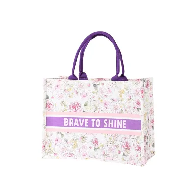 Customized Cotton Tote Bag logo Soft Cotton Bag Cotton Canvas Pouch Bag
