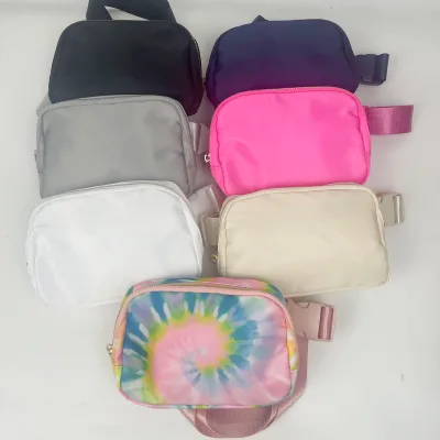 STOCK HOT SELL Waist Fanny Pack Bag Waterproof Chest Pack with Adjustable Belt Bag Crossbody Hip Bum Bag for Running Hiking