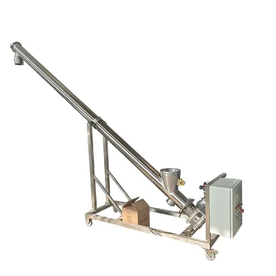 Screw Type Conveying Machine Screw Conveyor for Cement Powder in the Building Materials Industry