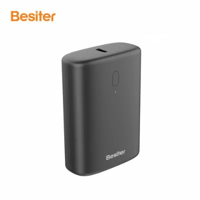 Power bank logo 8000 mAh high capacity powerful portable lcd indicator lcd power bank