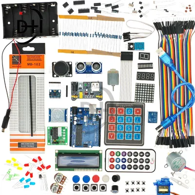 Upgraded Starter Kit for Arduino UNO R3 Starter Kits Electric DIY Learning Suite Electronic Components for ARDUINO Starter KIT
