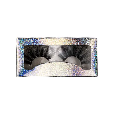 Good Quality Customized Box Custom Lashes Wholesale Vendor 27mm Eyelashes