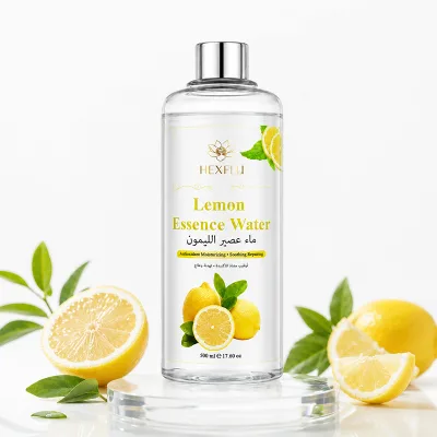 Z HEXFLU Lemon Essence Water 500ml Anti-Aging Moisturizing Firming Nourishing Facial Toner for All Skin Types