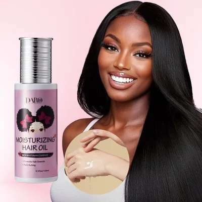 OEM Private Label Organic Argan & Olive Oil Vegan Leave-In Nourishing Moisture Smooth Frizzy Repair Hair Oil