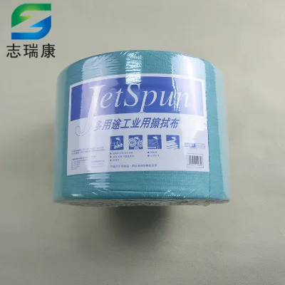 Multi-Functional Roll-Type Industrial Wiping Cloth Dust-Free Absorbent for Oil & Water Lint-Free Cloth for Factory, Workshop