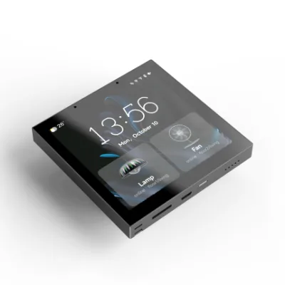 4" Smart Home Control Panel for Whole House Touch Screen with Lighting & Scene Control WiFi Enabled Electric Powered