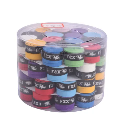 Tennis Overgrips Anti-Slip Racket Shock Absorption Badminton Overgrips Colorful Slingshot Jump Rope Handle Overgrips