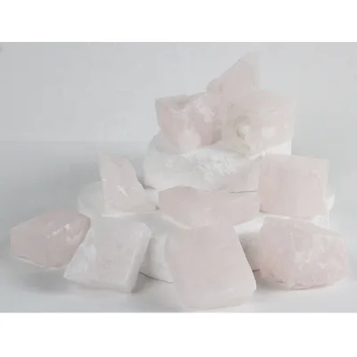 Glow Natural Healing Crystal Rough Stone Raw Gemstone Pink Fluorescent Calcite Mineral Fluorescence Specimen for Healing