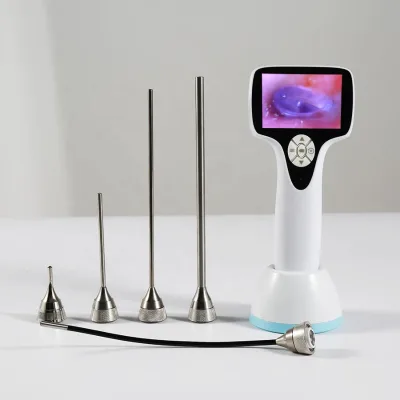 Medical ENT Rigid Endoscopes Set - Ear Otoscope, Nasal 2.7mm 50mm Bronchoscope Tube FHD Endoscopy System 4mm 0 Degrees Telescope