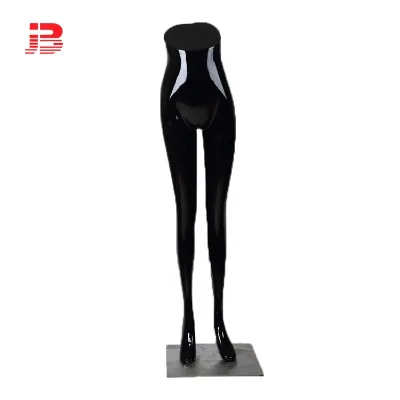 Window Display Glossy Fiberglass Lower-body Mannequins for Clothing Shop