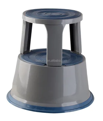 2017 New Style Metal Safe Step Stool with Wheel