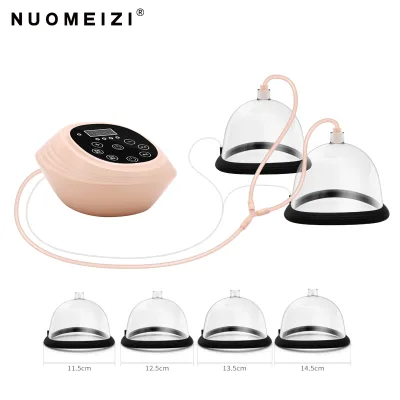 Vacuum Cup Breast Chest Enlargement Stimulation Beauty Machine Anti Cellulite Massager With Vacuum Cup