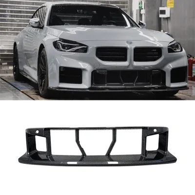 OEM Style Front Bumper Lower Grill for BMW G87 M2 2023+ Real Carbon Fiber  Lower Grille Cover Auto Part