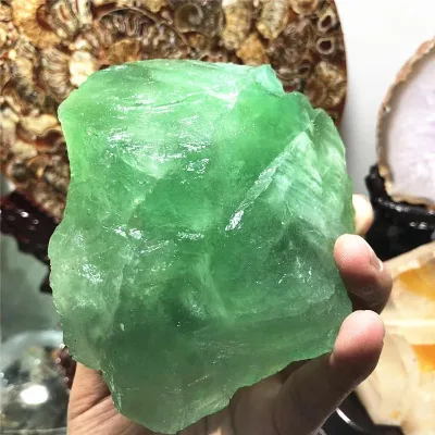 China Natural Purple Green Color Fluorite Lump/powder/ore 98%CAF2