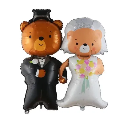 Wholesale Special Shape Bride to Be Valentines Day Wedding Decorations Foil Helium Balloons