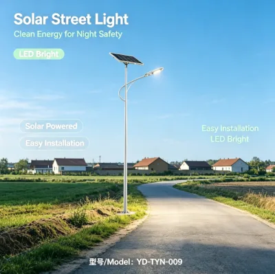 Wind-Solar Hybrid Smart Road & Outdoor Integrated Lamp YD-TYN-09