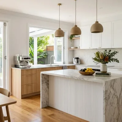 Aisdecor Handles Storage Furniture Custom Lacquer Coating Kitchen Design