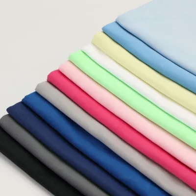 Light Soft and Comfortable Summer Beach Towel Fabric Polyester Material Double Side Suede Fabric