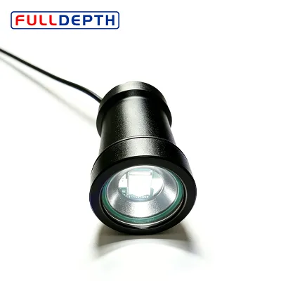 FD-LL-011 1500 Lumen Compact Subsea Light 200m Rated Depth 12~36VDC Aluminium Alloy Housing Underwater Inspection Light