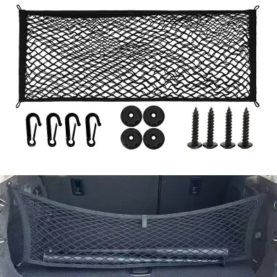 Car Trunk Mesh Bag Luggage Net Debris Isolation Storage Bag Modification Supplies Car Trunk