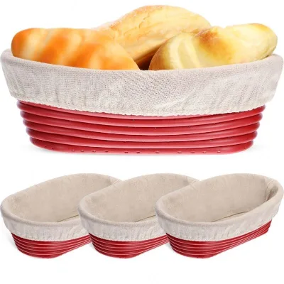 Rotin Craft Rond Panier Scone Grigner Couteaux Lame a Pain Super Patisserie Levure 7 Pouces 9 Banneton Cloche Couche Meilleur