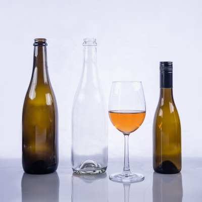 Not out of stock different colors 750ml luxury glass red wine bottles